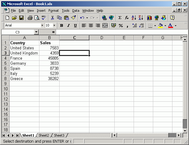 Spread Sheets